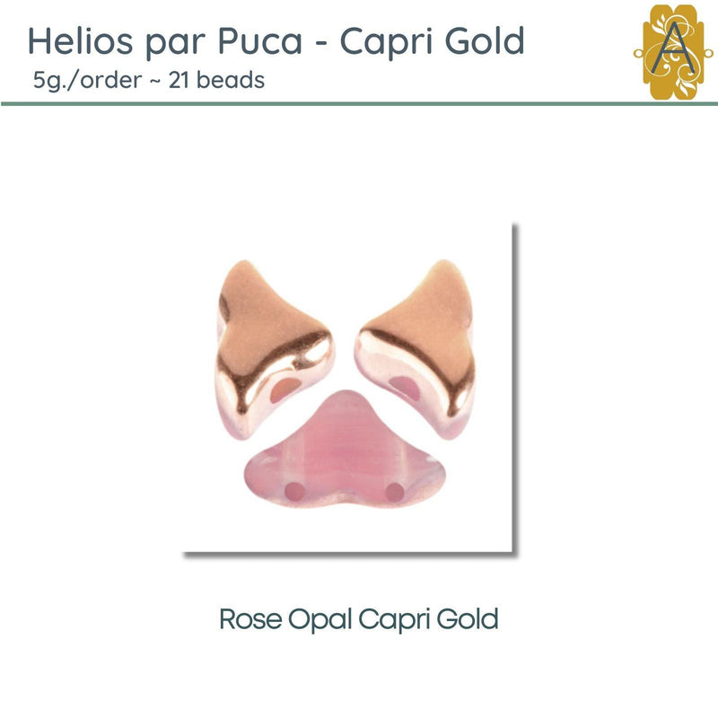 Helios par Puca, 5g, Capri Gold Collection, 3 Colors - The Argus Collection