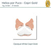 Helios par Puca, 5g, Capri Gold Collection, 3 Colors - The Argus Collection