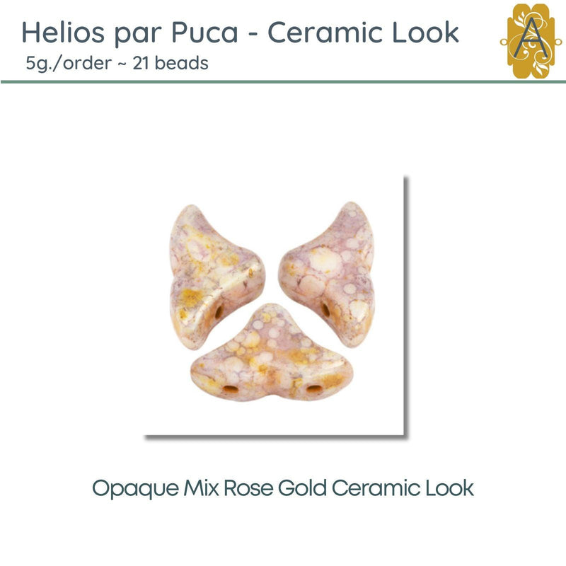 Helios par Puca, 5g, Ceramic Look Collection, 10 Colors - The Argus Collection