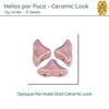 Helios par Puca, 5g, Ceramic Look Collection, 10 Colors - The Argus Collection