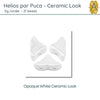 Helios par Puca, 5g, Ceramic Look Collection, 10 Colors - The Argus Collection