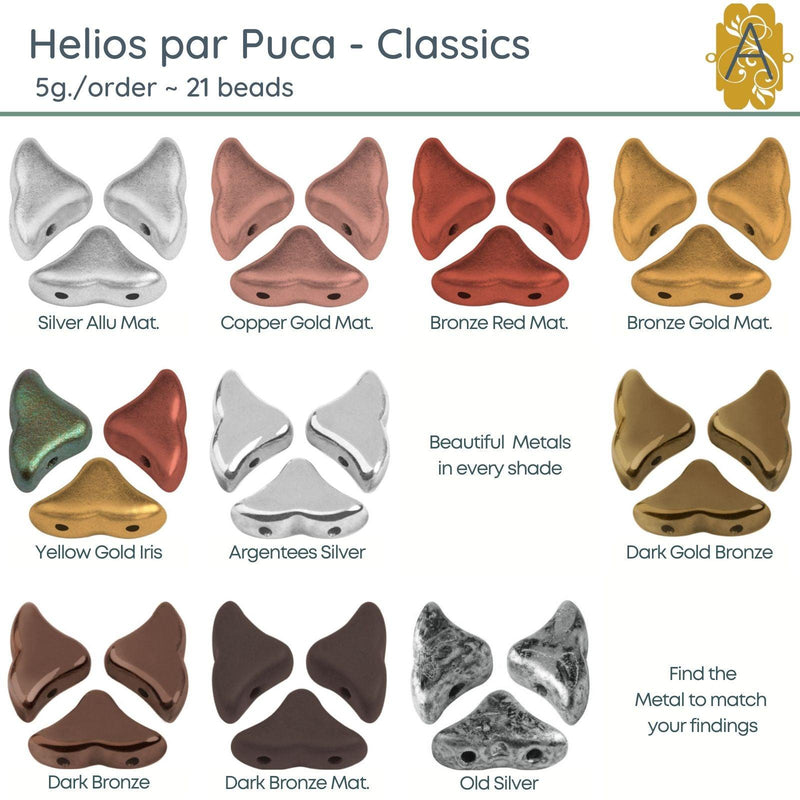 Helios par Puca, 5g, Classics Collection, 10 Colors - The Argus Collection