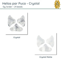 Helios par Puca, 5g, Crystal Collection, 2 Finishes - The Argus Collection