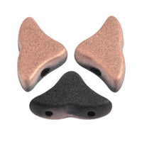 Helios Beads Jet Matte Capri Gold
