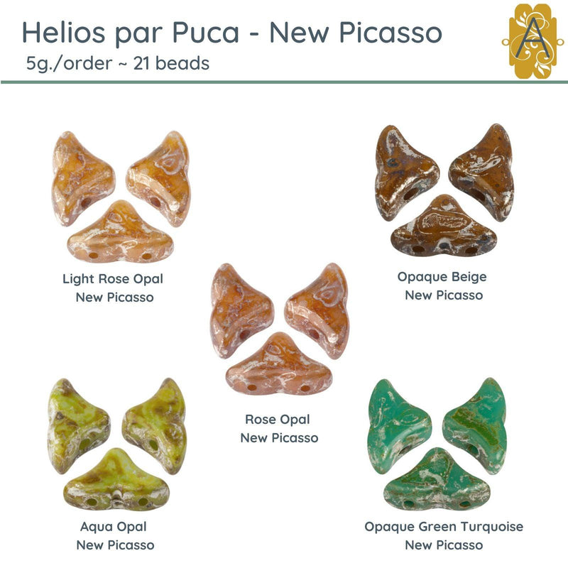 Helios par Puca, 5g, New Picasso Collection, 5 Colors - The Argus Collection