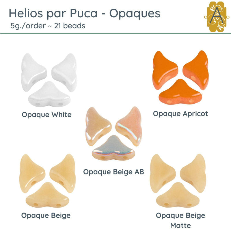 Helios par Puca, 5g, Opaque Collection, 5 Colors - The Argus Collection