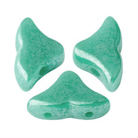 Helios Opaque Green Turquoise Luster