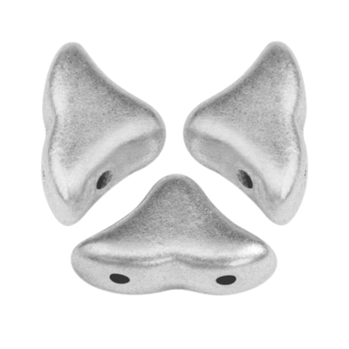 Helios Beads Silver Aluminum Matte