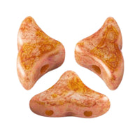 Helios Beads Opaque Salmon Spotted