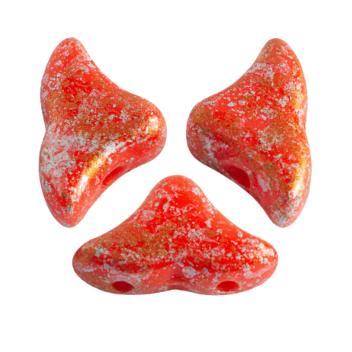 Helios Beads Opaque Light Coral Tweedy 