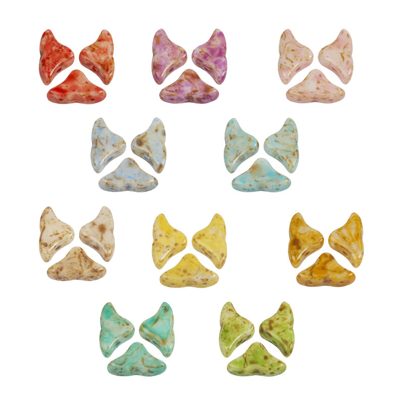 Helios Beads White Stony Collection