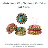 Herisson Pin Cushion Pattern par Puca - The Argus Collection