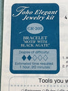 Vintage Toho Black Agate Bracelet Kit, Rare! - The Argus Collection