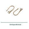 Hidden Loop Ear Wires, 2 Pair - The Argus Collection