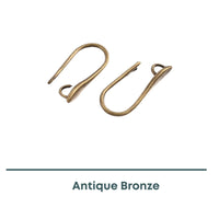 Hidden Loop Ear Wires, 2 Pair - The Argus Collection