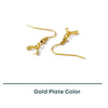Ice Pick Pinch Bail Earwires, 2 Pair - The Argus Collection
