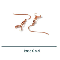 Ice Pick Pinch Bail Earwires, 2 Pair - The Argus Collection
