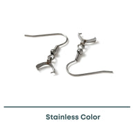 Ice Pick Pinch Bail Earwires, 2 Pair - The Argus Collection