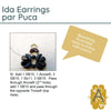 Ida Earrings Pattern par Puca - The Argus Collection