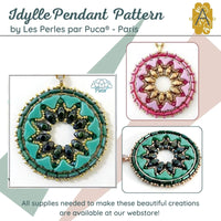 Idylle Pendant Pattern par Puca - The Argus Collection