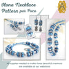 Ilona Necklace, Beaded Bead and Earrings Pattern par Puca - The Argus Collection