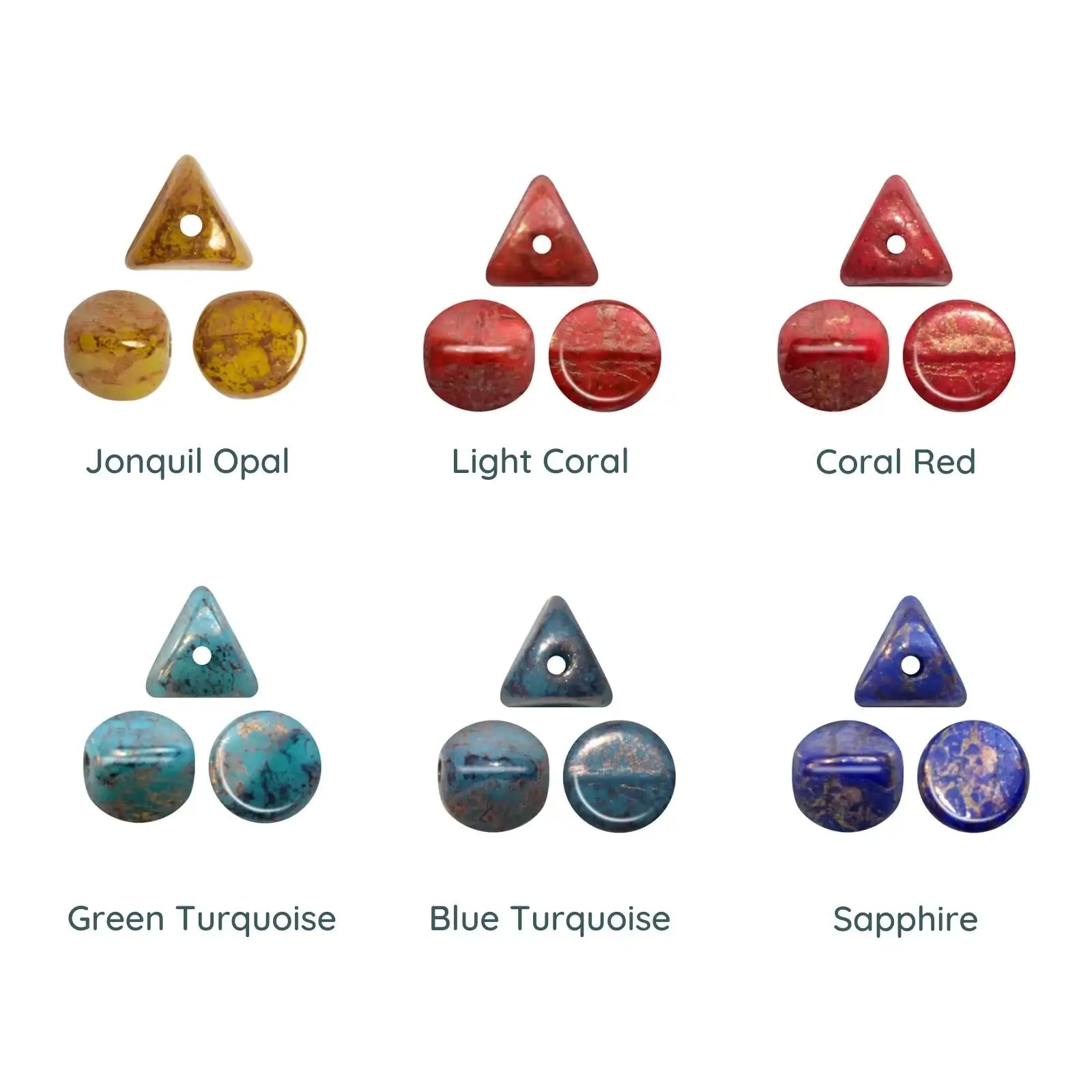 Ilos Beads par Puca, Bronze, 5g - The Argus Collection