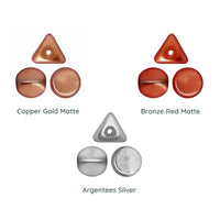 Ilos Beads par Puca, Classic Metals, 5g - The Argus Collection