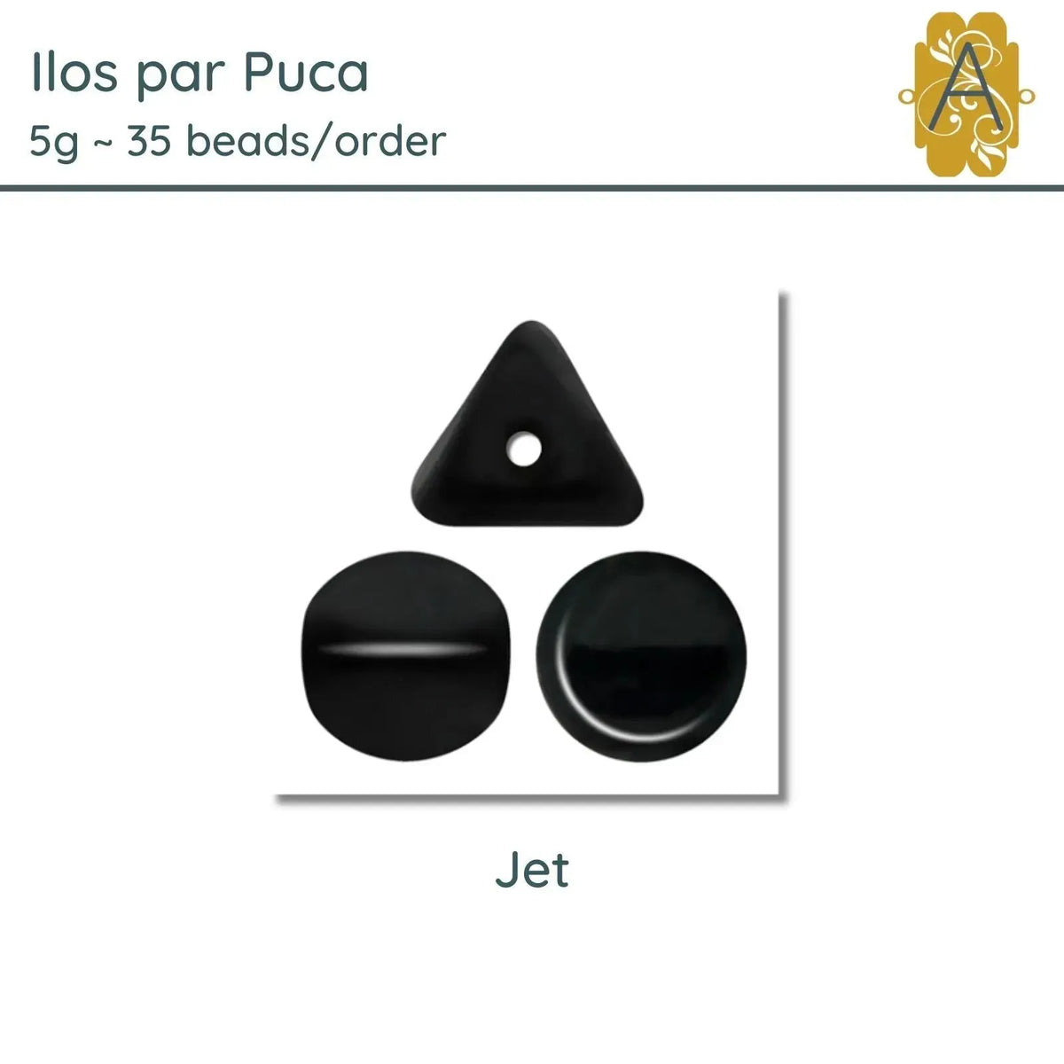 Ilos par Puca, 5g, Jet - The Argus Collection