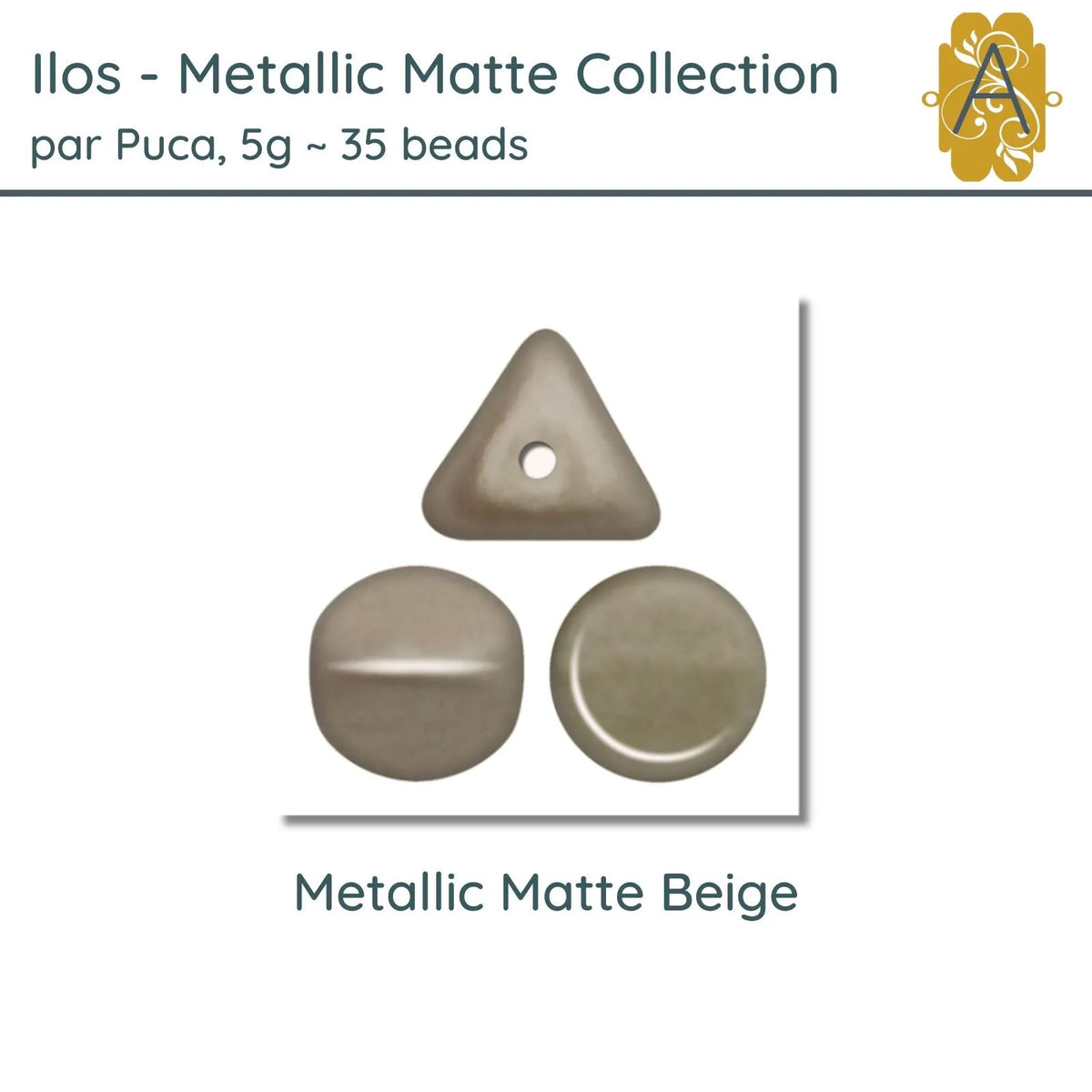 Ilos par Puca, 5g, Metallic Matte Collection, 4 Colors - The Argus Collection