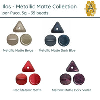 Ilos par Puca, 5g, Metallic Matte Collection, 4 Colors - The Argus Collection