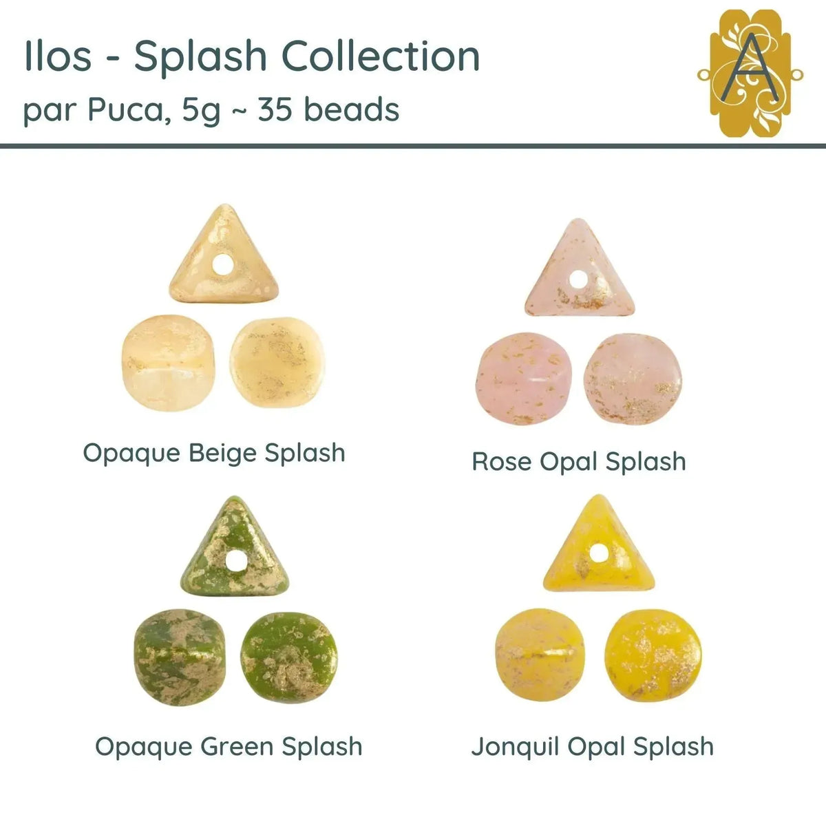 Ilos par Puca, 5g., Splash Collection, 4 Colors - The Argus Collection