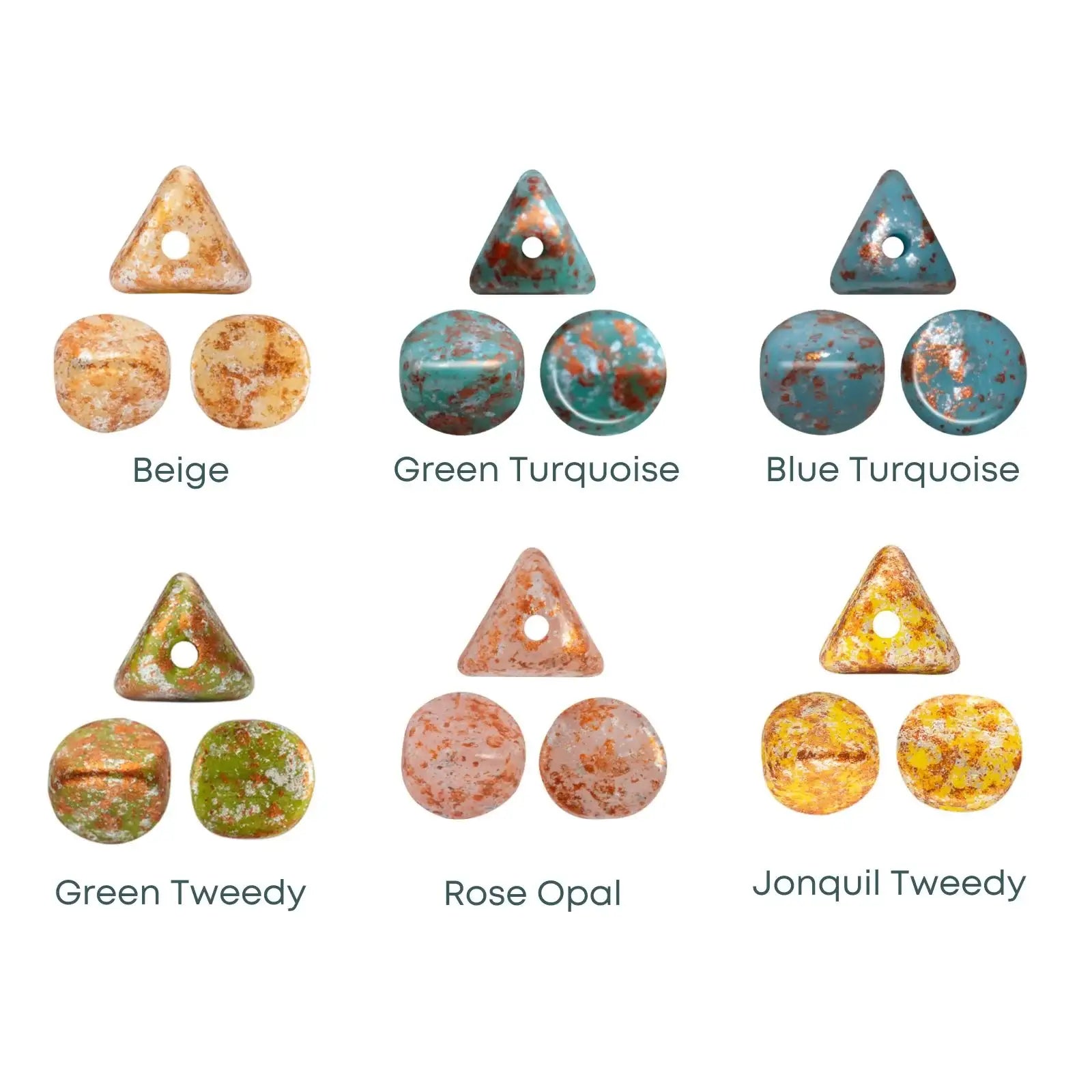 Ilos Beads par Puca, Tweedy, 5g - The Argus Collection