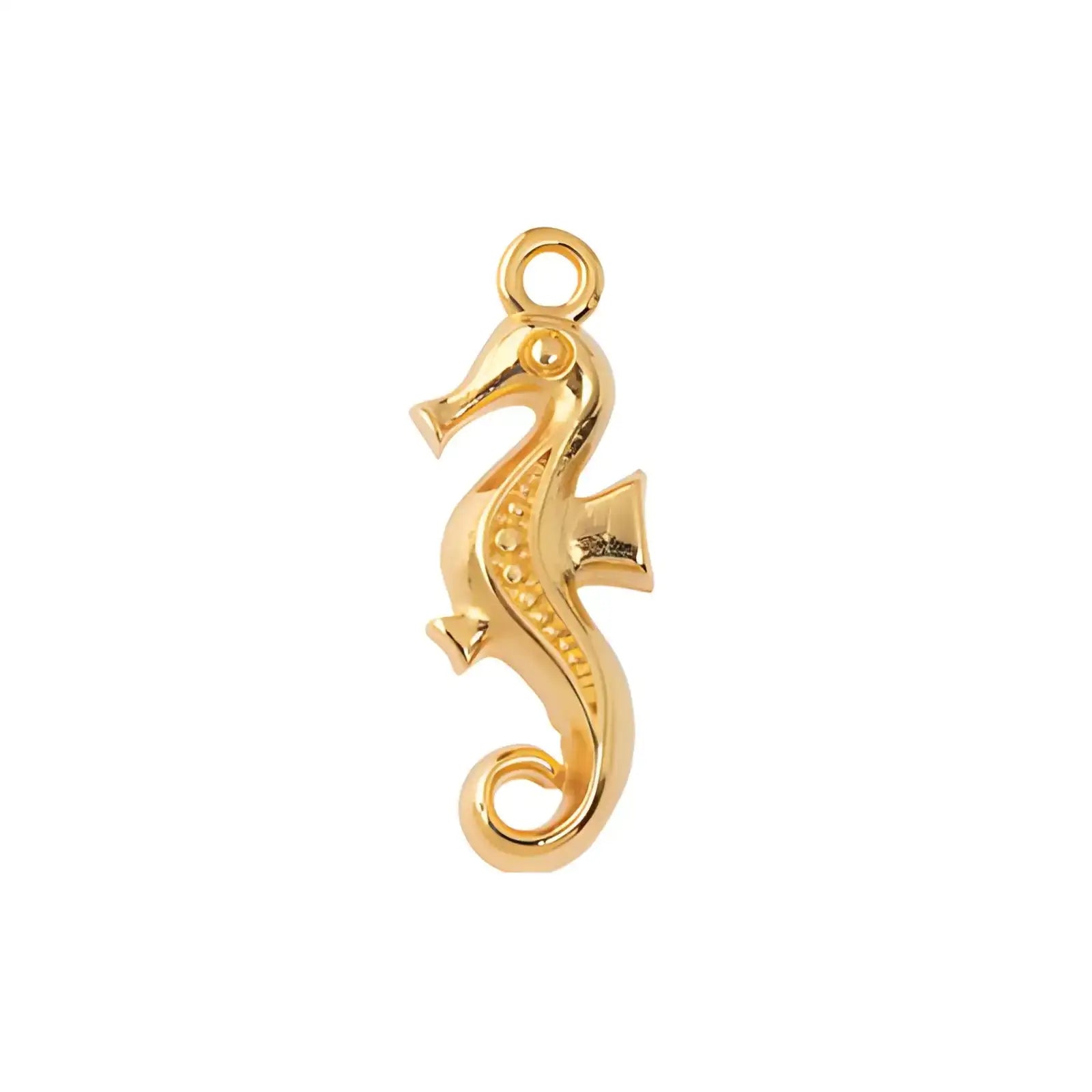 Ionian Seahorse Charm or Pendant, 2 Pcs - The Argus Collection