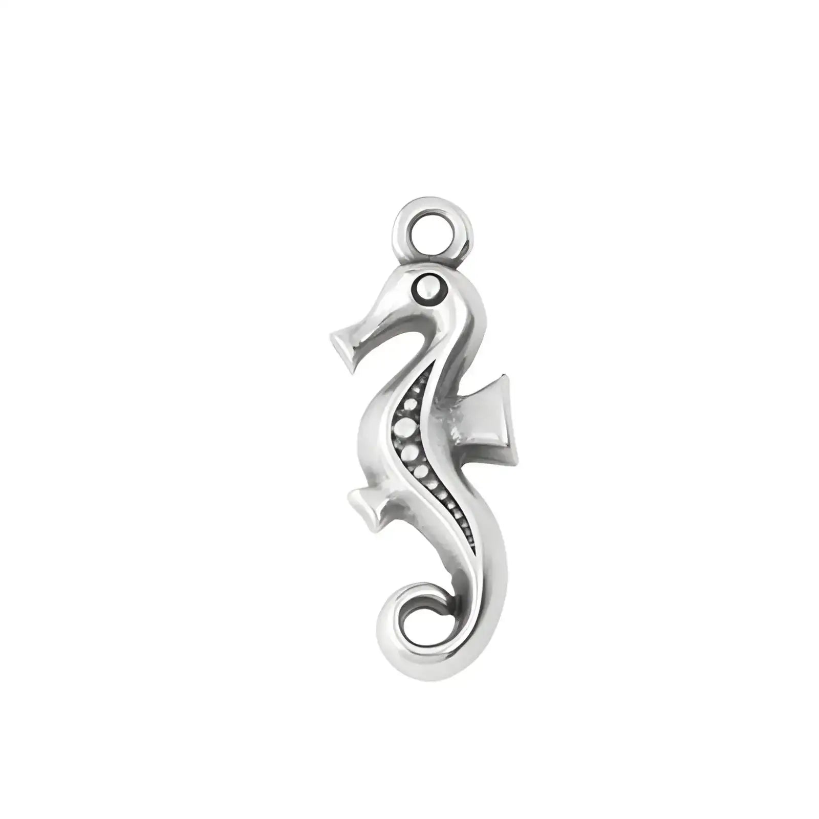 Ionian Seahorse Charm or Pendant, 2 Pcs - The Argus Collection