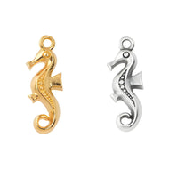 Ionian Seahorse Charm or Pendant, 2 Pcs - The Argus Collection