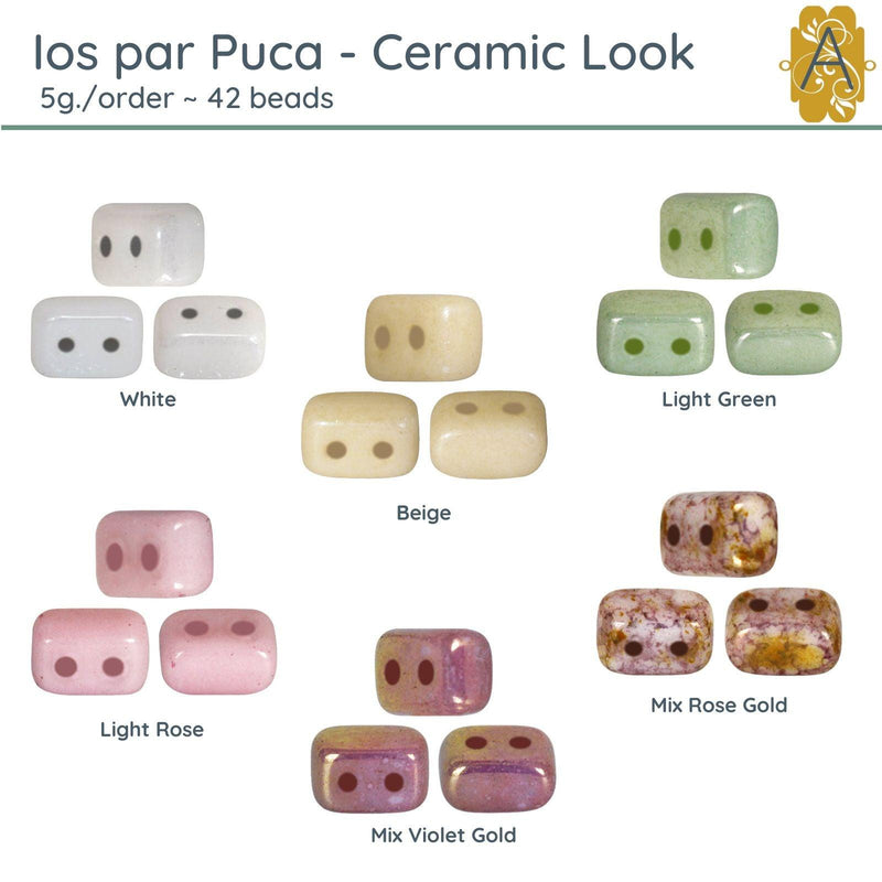 Ios par Puca, 5g, Ceramic Look Collection, 5 Colors - The Argus Collection