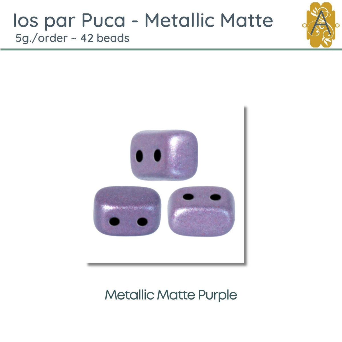 Ios par Puca, 5g, Metallic Matte Collection, 5 Colors - The Argus Collection