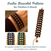 Isalia Bracelet Pattern Les Creations d' Anna