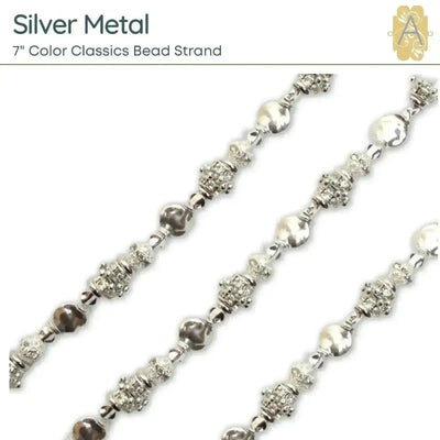 Color Classics, 7" Bead Strands, by Jesse James Beads, 11 Colors - The Argus Collection