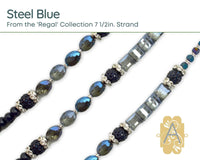 'Regal' Collection, 7 1/2in. Color Classic Bead Strands by Jesse James Beads - The Argus Collection