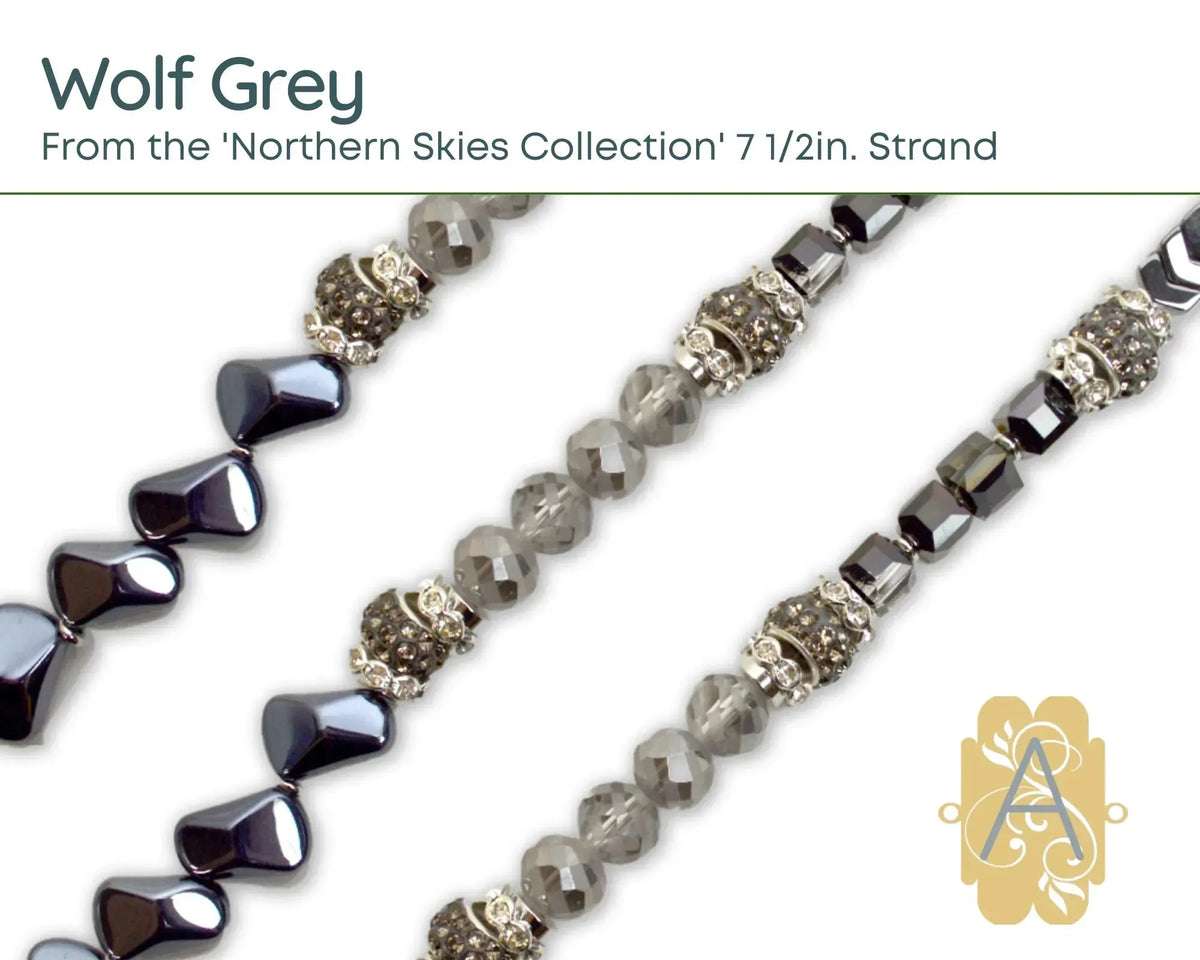 Bead Strands by Jesse James Beads 7 1/2in. Northern Skies - The Argus Collection