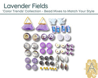 Color Trends Collection, Mix in Lavender Fields by Jesse James Beads - The Argus Collection