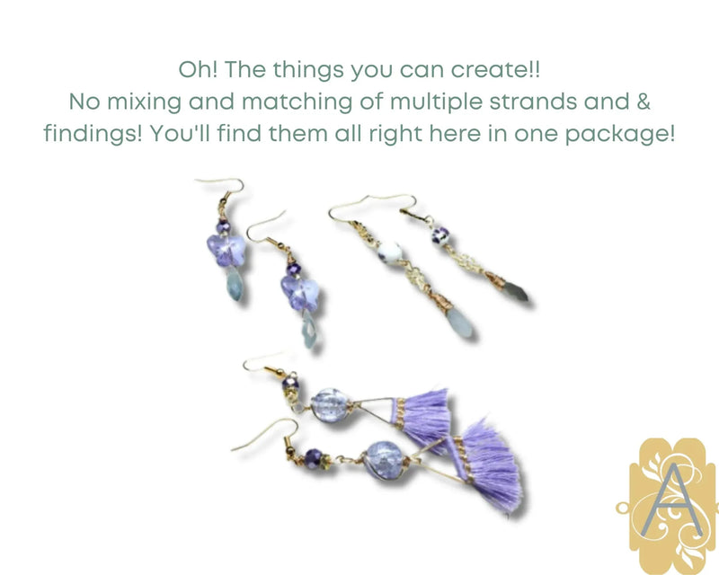 Color Trends Collection, Mix in Lavender Fields by Jesse James Beads - The Argus Collection