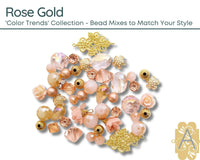 Color Trends Collection, Mix in Rose Gold by Jesse James Beads - The Argus Collection