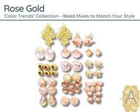 Color Trends Collection, Mix in Rose Gold by Jesse James Beads - The Argus Collection