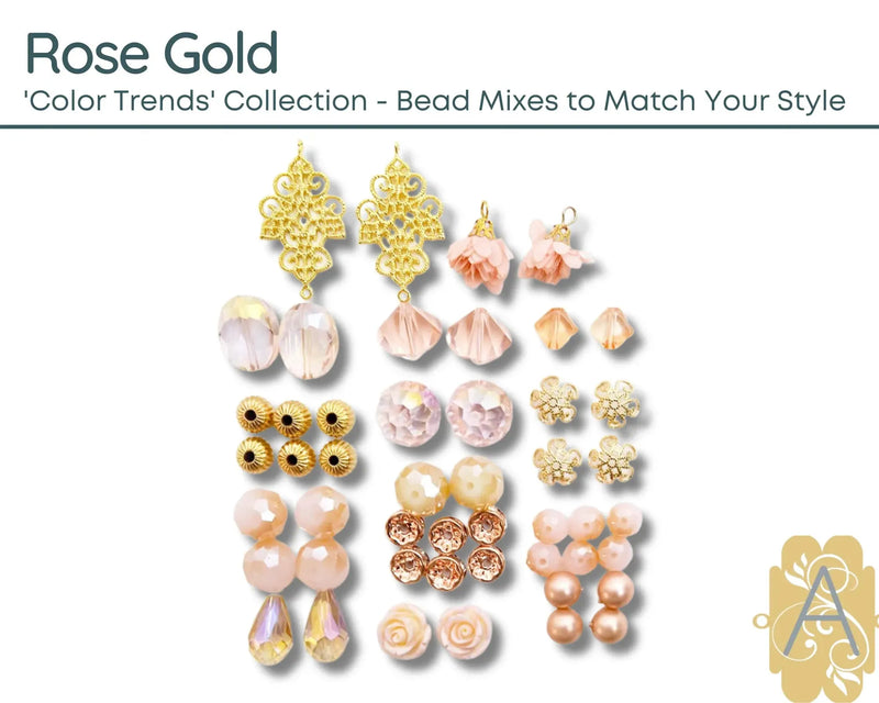 Color Trends Collection, Mix in Rose Gold by Jesse James Beads - The Argus Collection