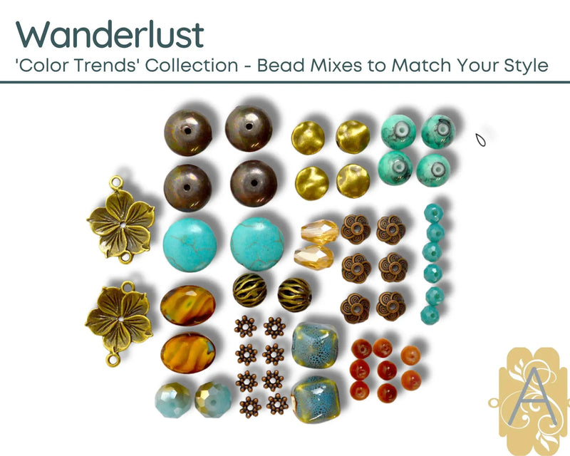 Color Trends Collection, Mix in Stunning Wanderlust by Jesse James Beads - The Argus Collection