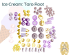 Mini Mix Beads, Ice Cream Collection by Jesse James Beads. You're Goin' to LOVE Taro Root! - The Argus Collection