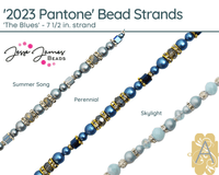 Get 'The Blues', 7 1/2in. Bead Strand by Jesse James Beads - The Argus Collection