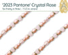 'So Pretty in Pink' Pantone 2023 Pearl Strands, 7 1/2in. Bead Strands by Jesse James Beads - The Argus Collection